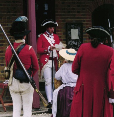 Cpt.-Lt. Lodge interviews suspects.