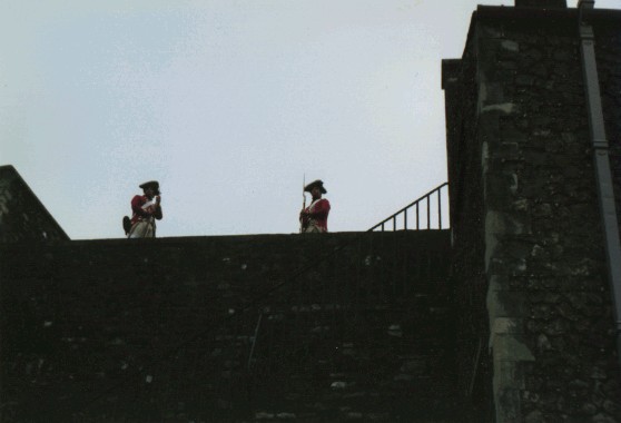 On the battlements