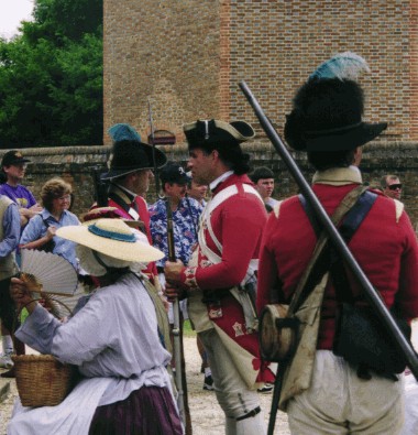 Cpl. Hunter at the Guard House