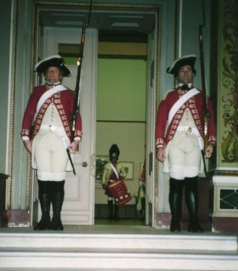 Guarding Bankfield Hall