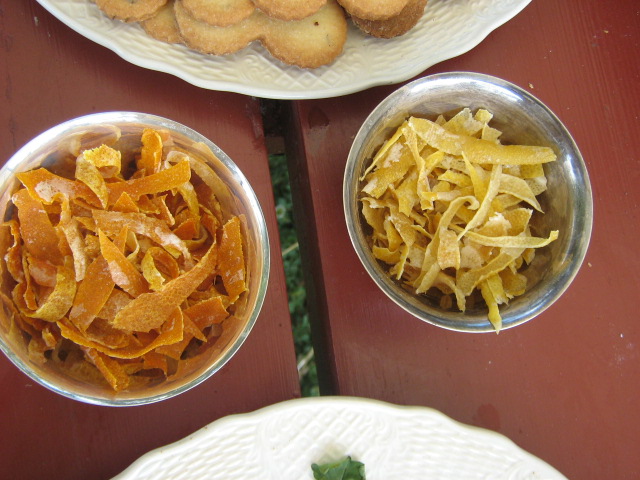 Fruit peels